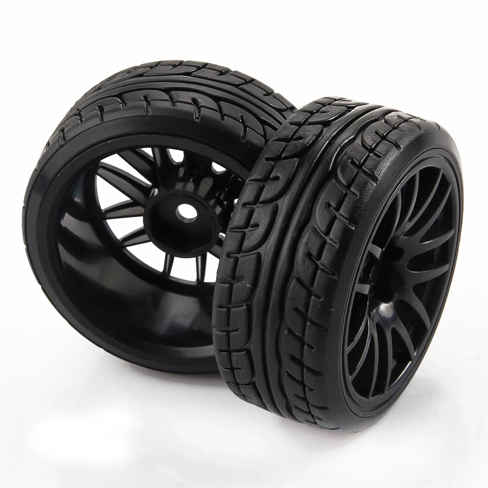 4pcs/set Drift Car RC Tires Tyre and Wheels for 1/10 HSP HPI REDCAT