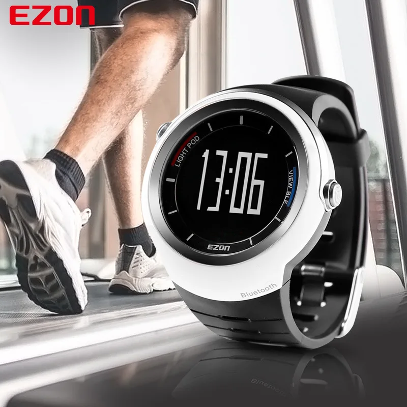 

Outdoor Bluetooth Smart Sports Watch Men Ezon Waterproof Multifunctional Sport Alarm Digital WristWatches For Man Women Clock