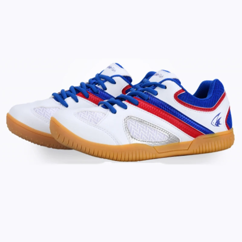 2019 Original Double Fish Cushioned Men Women Non-slip Breathable Badmiton Table Tennis Shoes Outdoor Sports Training Sneaker 2019 Original Double Fish Cushioned Men Women Non-slip Breathable Badmiton Table Tennis Shoes Outdoor Sports Training Sneaker