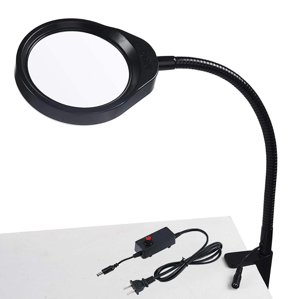 desktop illuminated magnifier