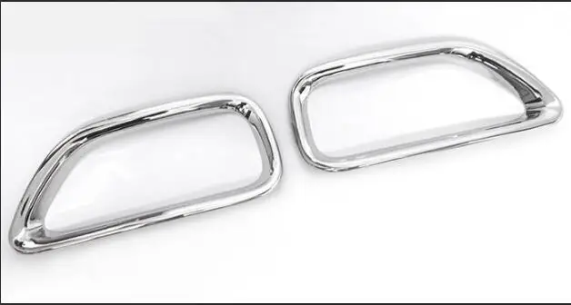 Dedicated for Nissan Patroly62 front fog lamp cover rear lamp decorative hood rear fog lamp hood rear lamp frame  2017