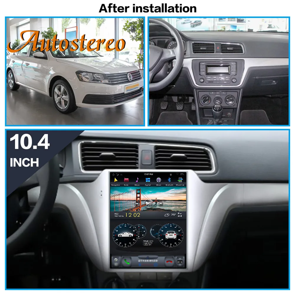 Flash Deal Android 9.0 Tesla style Car No DVD Player For Volkswagen/VW LAVIDA 2016+ GPS navigation radio tape recorder head unit multimedia 1