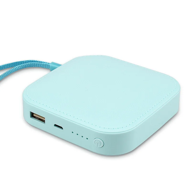 

Mobile Phone Universal Compact Mobile Power Mini With Rope Skin Travel Bag Charging Treasure