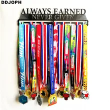 Always earned never given medal hanger Sport medal holder for running,swiming,gymnastics,cycling for 32~45 medals Always earned never given medal hanger Sport medal holder for running,swiming,gymnastics,cycling for 32~45 medals