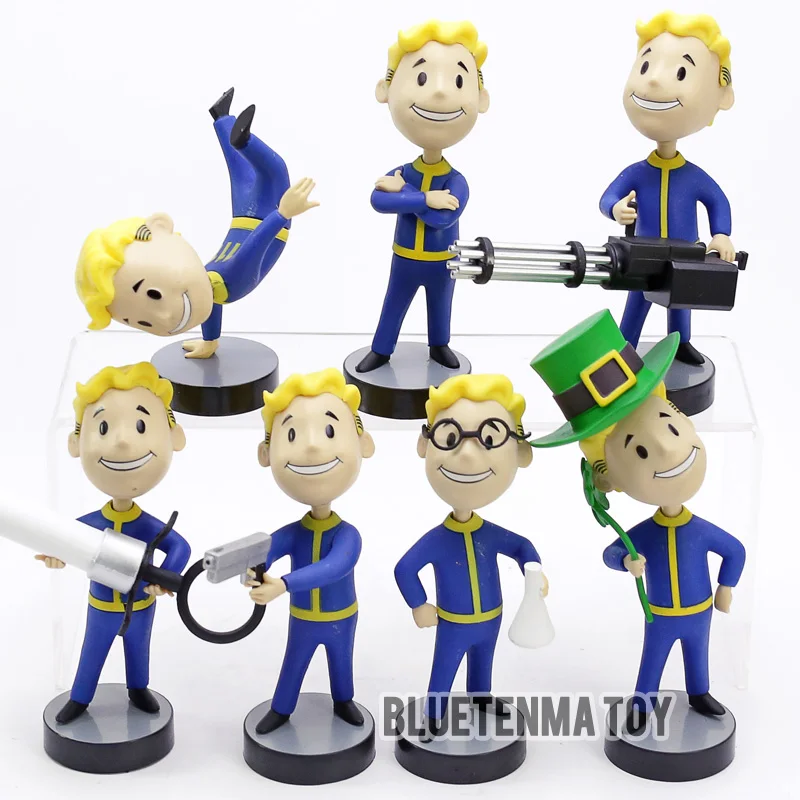 Игровые головки Fallout 4 Vault Boy игрушка поплавок серии экшн-фигурки коллекционные