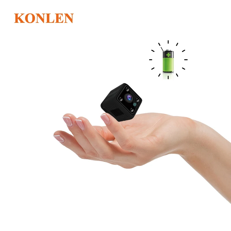 KONLEN wifi мини скрытая камера IP видеонаблюдения няня 1080P онлайн беспроводная микро