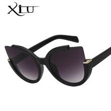 XIU, Круглый оттенок, летние модные солнцезащитные очки, для женщин, Ретро стиль, брендовая Дизайнерская обувь, очки для дам, Gafas, Ретро стиль, UV400