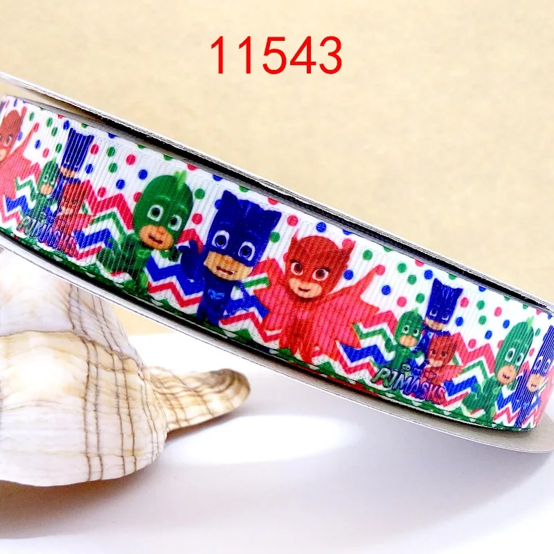 50 двор мультфильм печатных Grosgrain ленты 18818 - Цвет: 11543