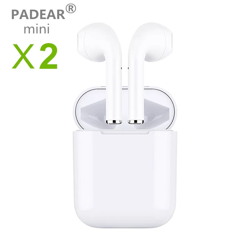 

Padear mini X2 /1 Bluetooth X1 Headset Earbuds Wireless Earphone for Iphone 6/7/8/PLUS X xs RS Max Sumsung