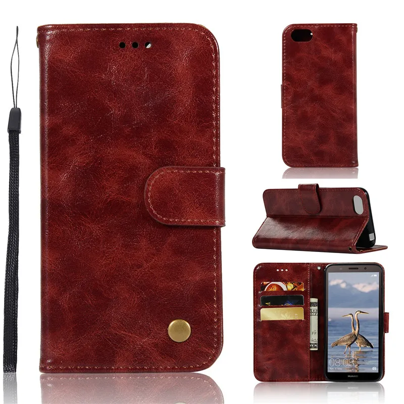 PU Leather Case For Huawei Y5 2018 DRA-L22 DRA-L02 Honor 7S Case Leather Wallet Flip Case For Huawei Y5 Prime 2018 5.45 inch (12)