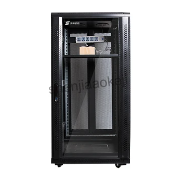

22U etwork Cabinet Web Server Cabinets network rack server stored program controlled switching cabinet monitor 1pc