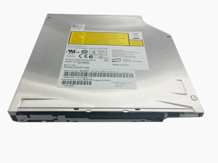 Для Panasonic UJ-85J-C 85J-B 12,7 мм IDE PATA Slot-in оптический привод 8X DVD RW RAM CD горелка SuperDrive для PowerBook iBook G4 G5