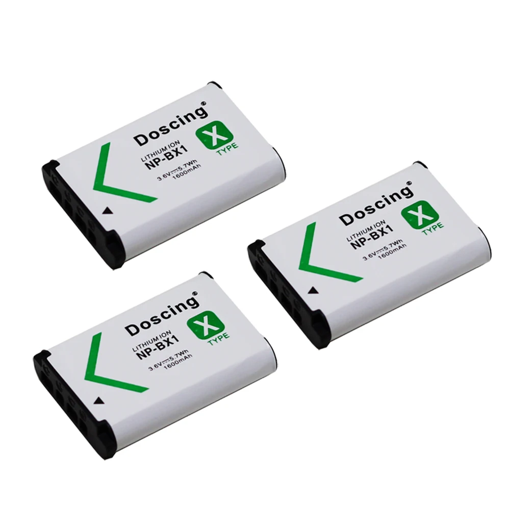 3Pcs NP-BX1 NP BX1 NPBX1 Camera Battery for Sony DSC-RX100 DSC-WX500 HX300 WX300 HDR AS100v AS200V AS15 AS30V AS300 Wholesale |
