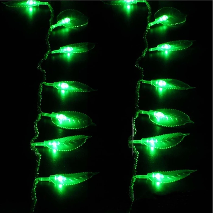 Green leaf Led String Light 10