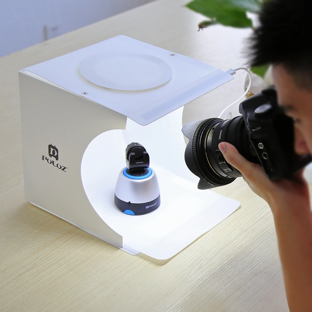

Portable Mini Photo Studio Box Photography Backdrop built-in Led Light Photo Box Photography Backdrop Box Lightbox
