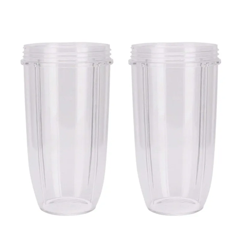 

Juicer Accessories 2PC/Set Juicer Cup PC Materials Mug Clear Replacement For NutriBullet Nutri For Bullet Juicer New
