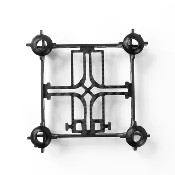 

F19032 Super Light Tiny QX80 80mm Mini 4-Axle Carbon Fiber Frame with Motor Mount Protector for DIY Indoor FPV Quadcopter Brush