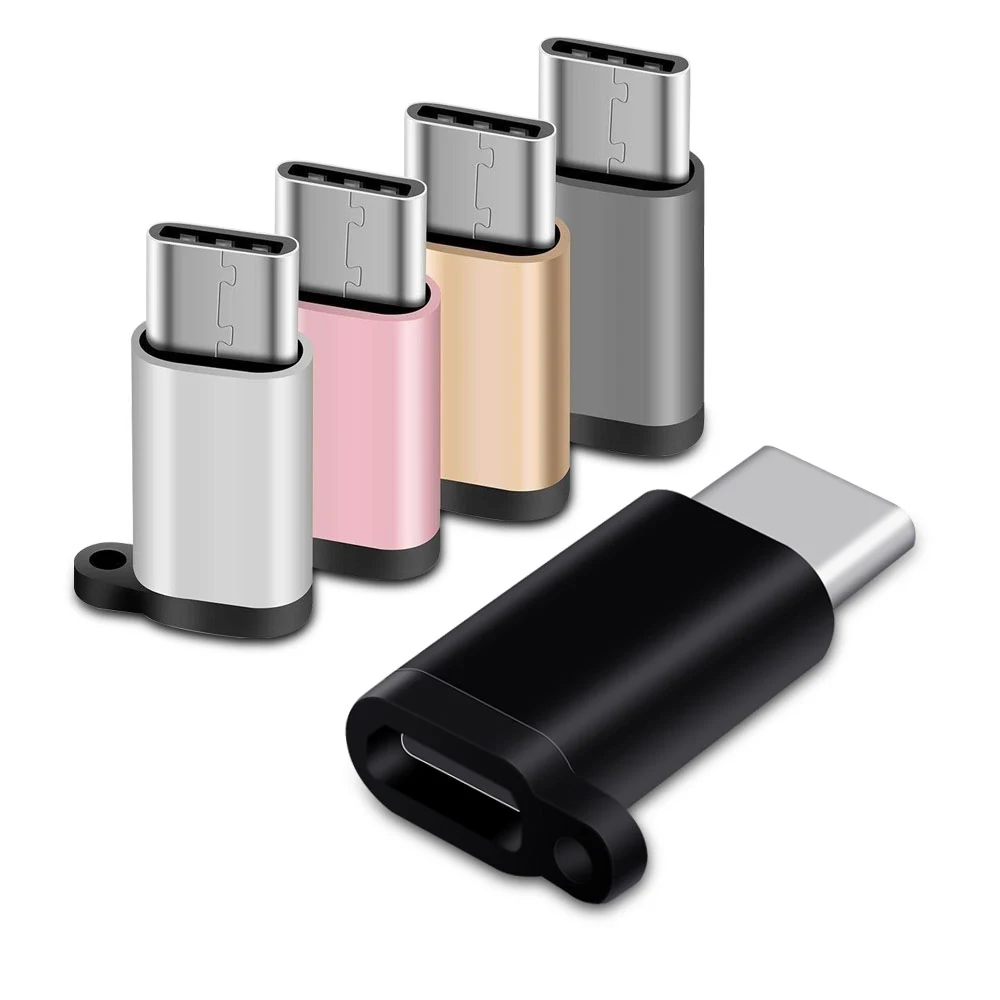 Ascromy Micro USB to Type C Converter Adapter For Huawei P20 Pro Xiaomi Mi 8 Mi8 Samsung Galaxy S9 S8 Oneplus 6 6T USB C Type-C (7)