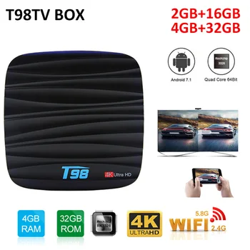 

T98 Mini TV Box Android 8.1 Smart TV BOX 4GB 32GB Allwinner H6 Quad core 4G FDD-LTE SIM Card media player Bluetooth Set top Box