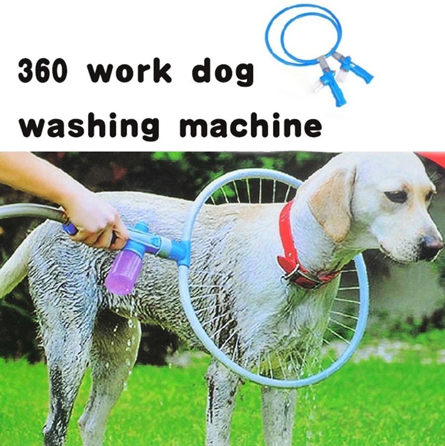 High Quality Pet Dog Cat Bathing Cleaner Easy Used 360 Degree Dog