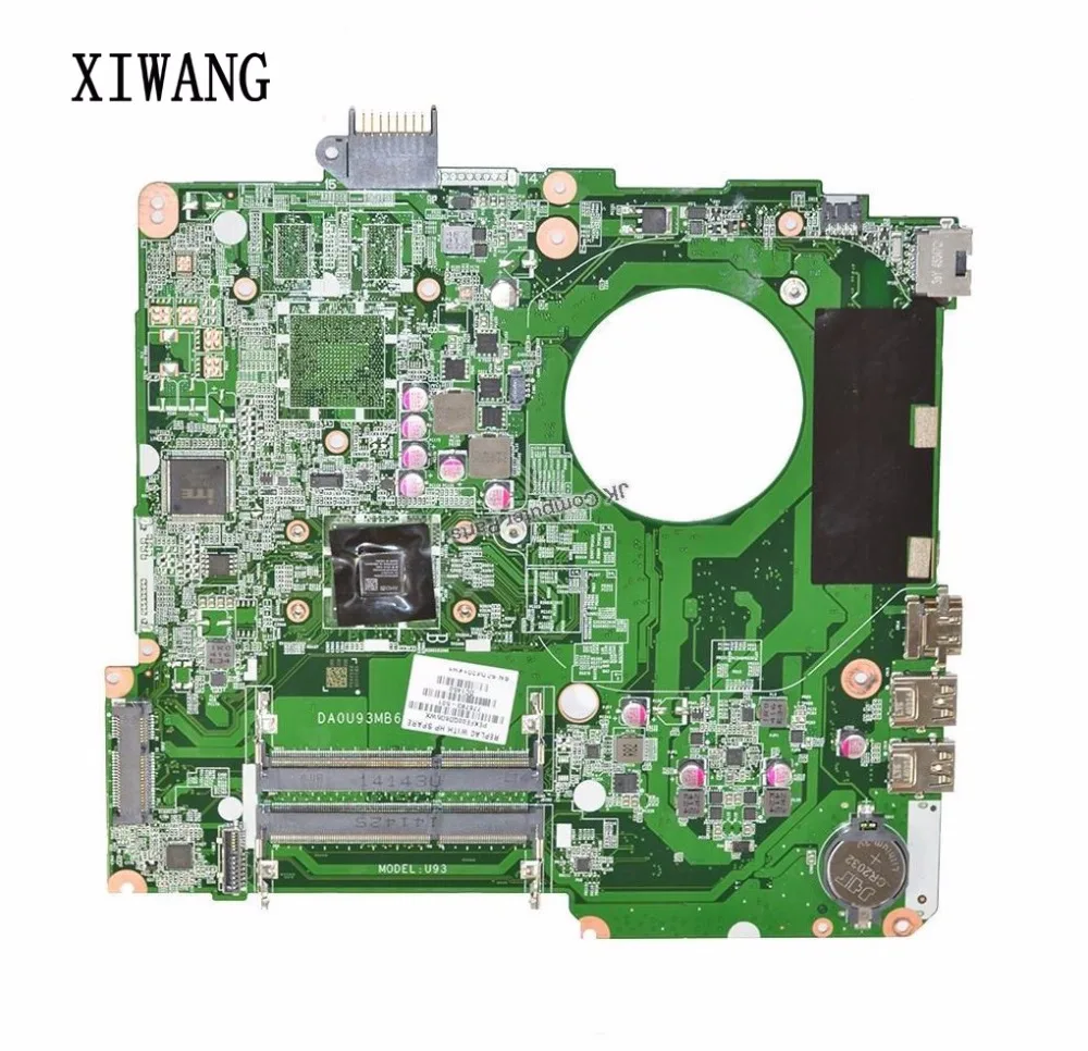 Бесплатная доставка DA0U93MB6D2 776783-501 776783-601 776783-001 материнская плата для ноутбука HP Pavilion 15-f материнской E1-2100 Процессор