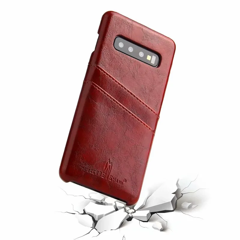 Case For Samsung note S 20 Ultra 10 10e 9 8 plus S7 Edge Funda Etui Luxury Leather Phone Back card Cover accessories Coque Shell