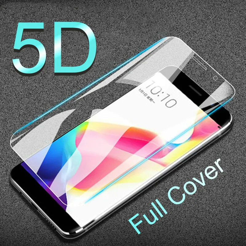 Xiomi 5D Tempered Glass for Xiaomi Mi A1 Full Cover 9H Round Edge Flim Xami Mia1 Screen Protector 3D | Мобильные телефоны и