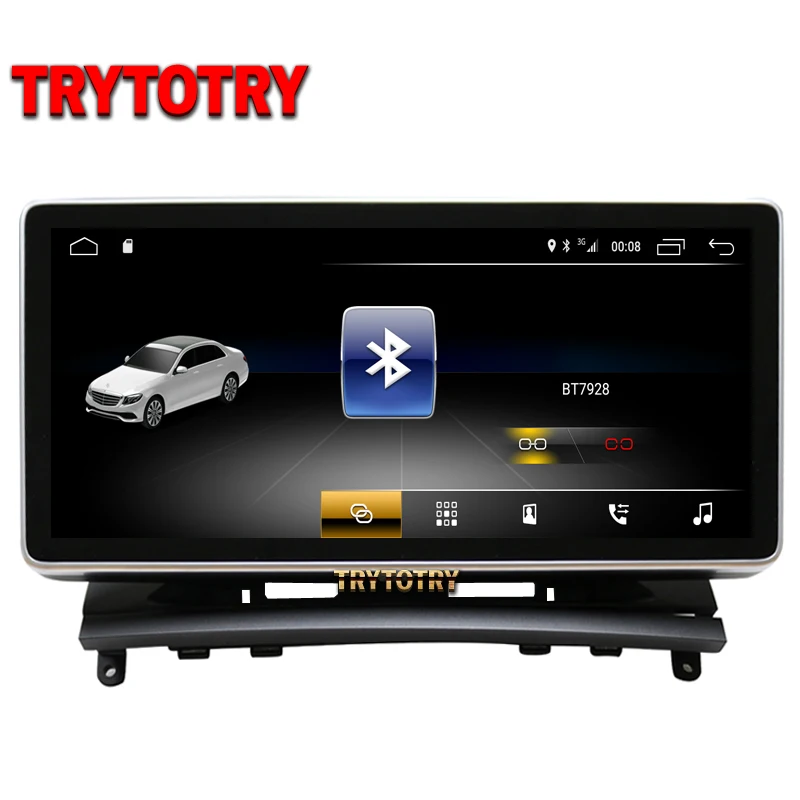 Flash Deal 4 Core or 8 Core For Benz C Class W204 2008-2010 Android 7.1 car Stereo car audio dvd player head unit stereo GPS Radio Navi 1