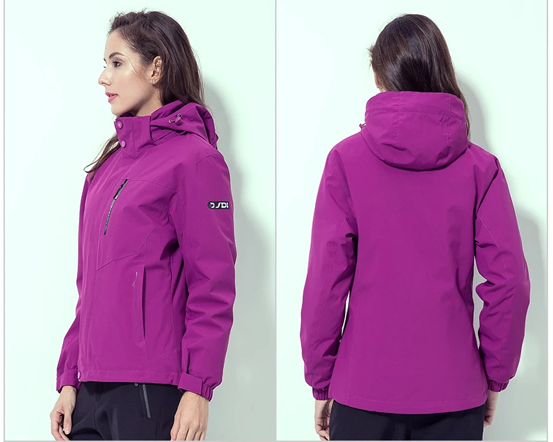 ZYNNEVA спортивная зимняя теплая куртка для альпинизма треккинговые женские куртки 3 в 1 одежда больших размеров из двух частей ветровка GK1211