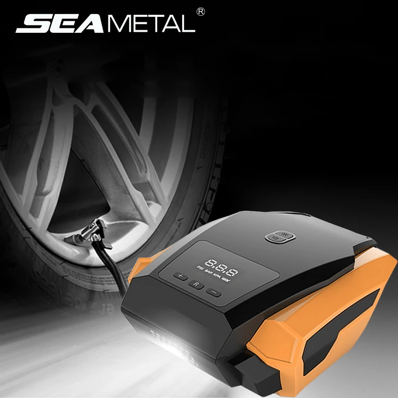 

Car Inflatable Pump 12V Air Compressor Portable Automobile Tire Inflator Mini Electric Automobiles on Cars Air Compressors Tool