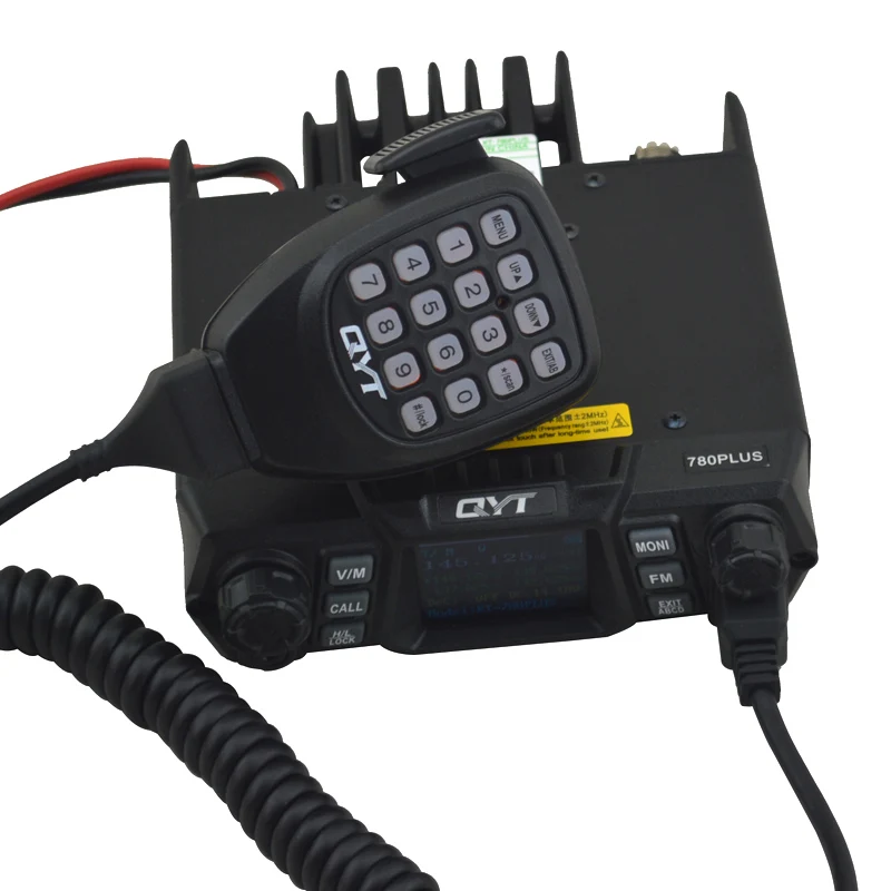 QYT KT-780PLUS VHF 136-174MHz 100 ватт 200 каналов памяти FM Мобильный приемопередатчик мобильное автомобильное радио 780plus