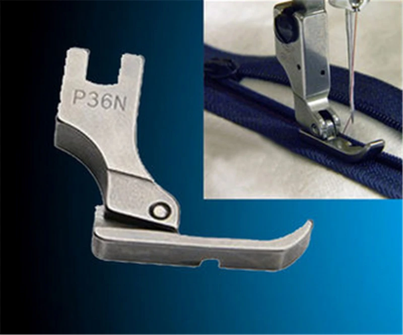 Industrial sewing machine presser foot right unilateral presser foot / unilateral zipper foot