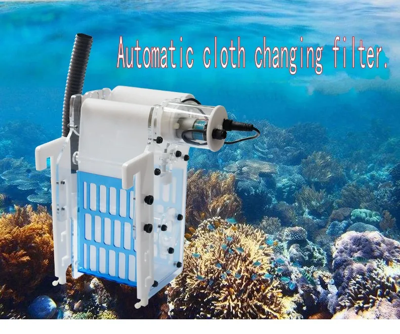 BM-ARF-1 аквариум для рыб автоматический фильтр для смены ткани сухой влажный сепаратор пресной воды и морской воды подходит с 1 рулоном