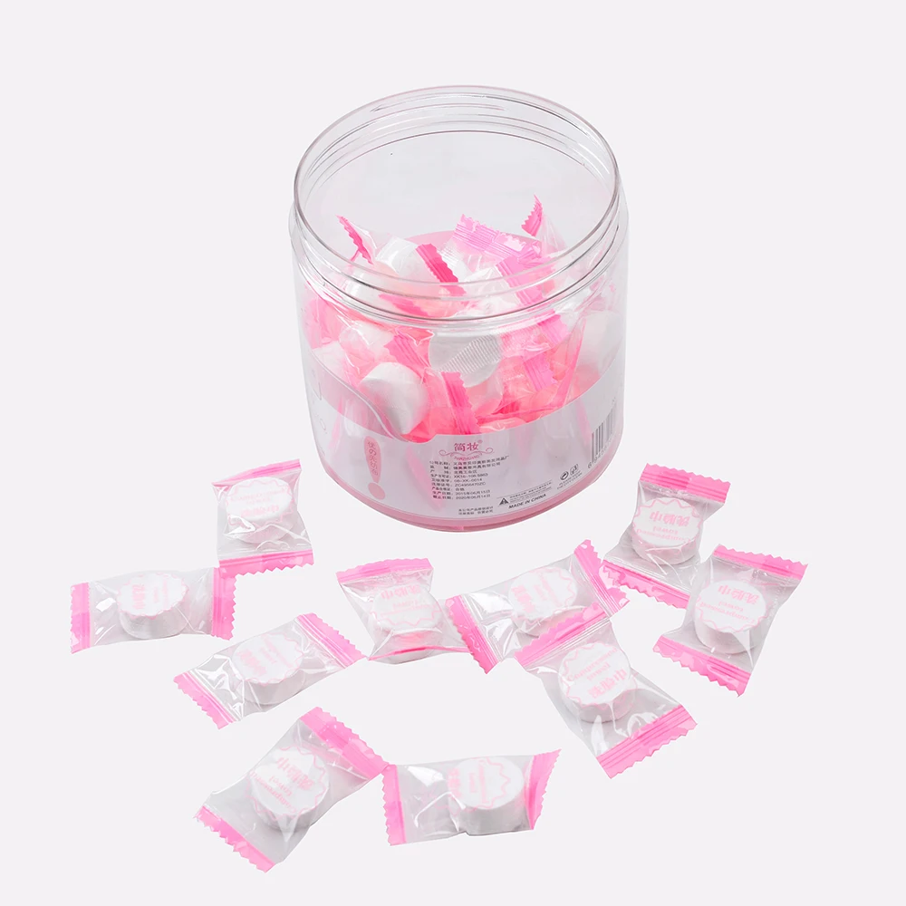 1pack (40pcs ) Skin Care DIY Facial Face Compressed Mask Paper Tablet packed with box (B379)in