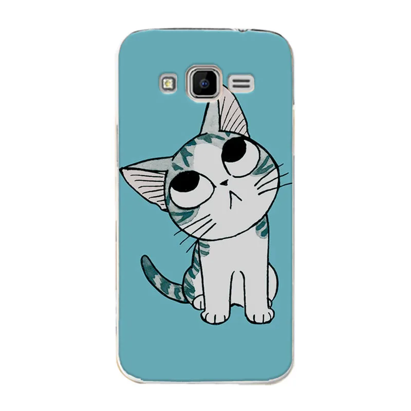 Arte animal lindo pintado para Samsung G360 cubierta del caso Fundas para Samsung Galaxy Core Prime G360 SM-G361F G360H G3608 + regalo