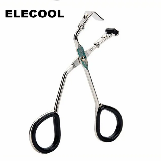 Best Offers ELECOOL Portable Makeup Eyelash Curler Curling With Silicone Strip Eyebrow Clip Eyelash Cosmetic Makeup Tools Accessories