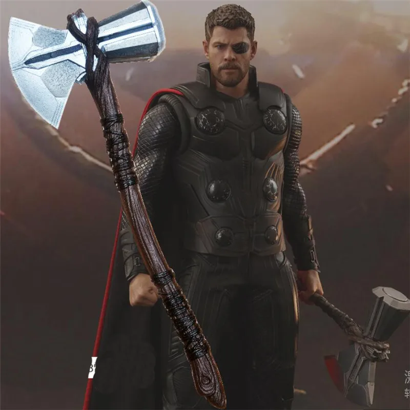 

New Avengers 3 Infinity War Thor Stormbreaker Axe Cosplay Avengers 3 Thor Axe Halloween Party Props