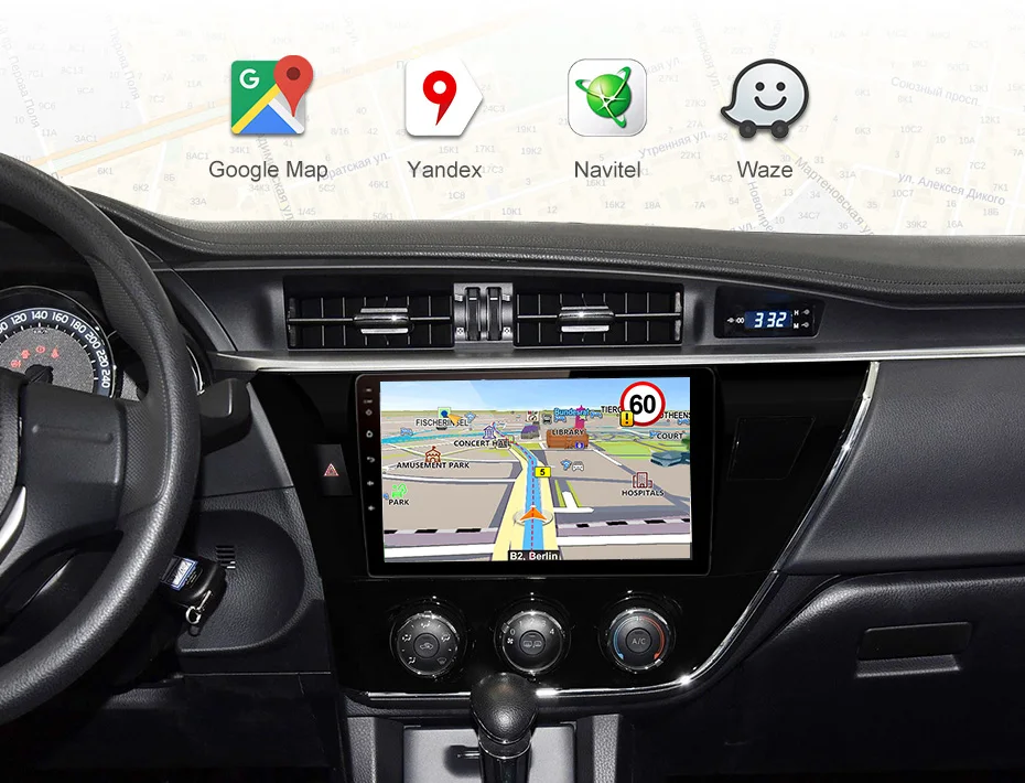 Junsun 4G+ 64G Android 9,0 для Toyota Corolla- Авто 2 din автомагнитола стерео плеер Bluetooth gps навигация нет 2din dvd