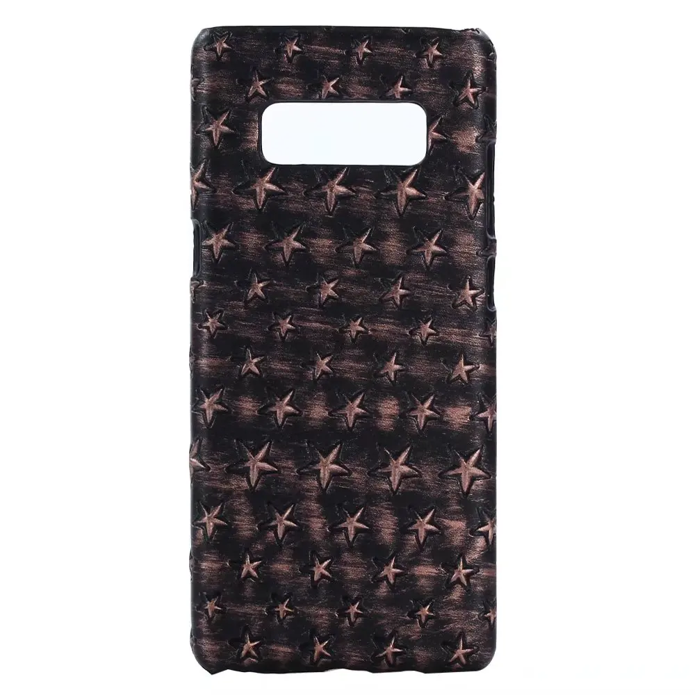 CAPAS для samsung Galaxy Note8 чехол 3D углеродного волокна Жесткий ПК чехол для Galaxy Note 8 чехол Bling защитный щит - Цвет: stars gold