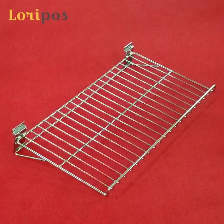Slot Wall Shelf Mounting Tray Shelf Baskets Shelf Hanger Hooks Storage Organizer Tray Slat Plate