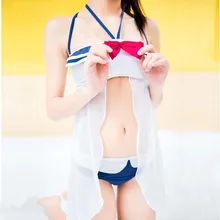 Japanese Anime Sailor Moon Sailor Moon Cosplay Sexy Muchacha de Las Mujeres Trajes de Baño trajes de Baño Para Adultos Traje 2 unids Playa Bikini