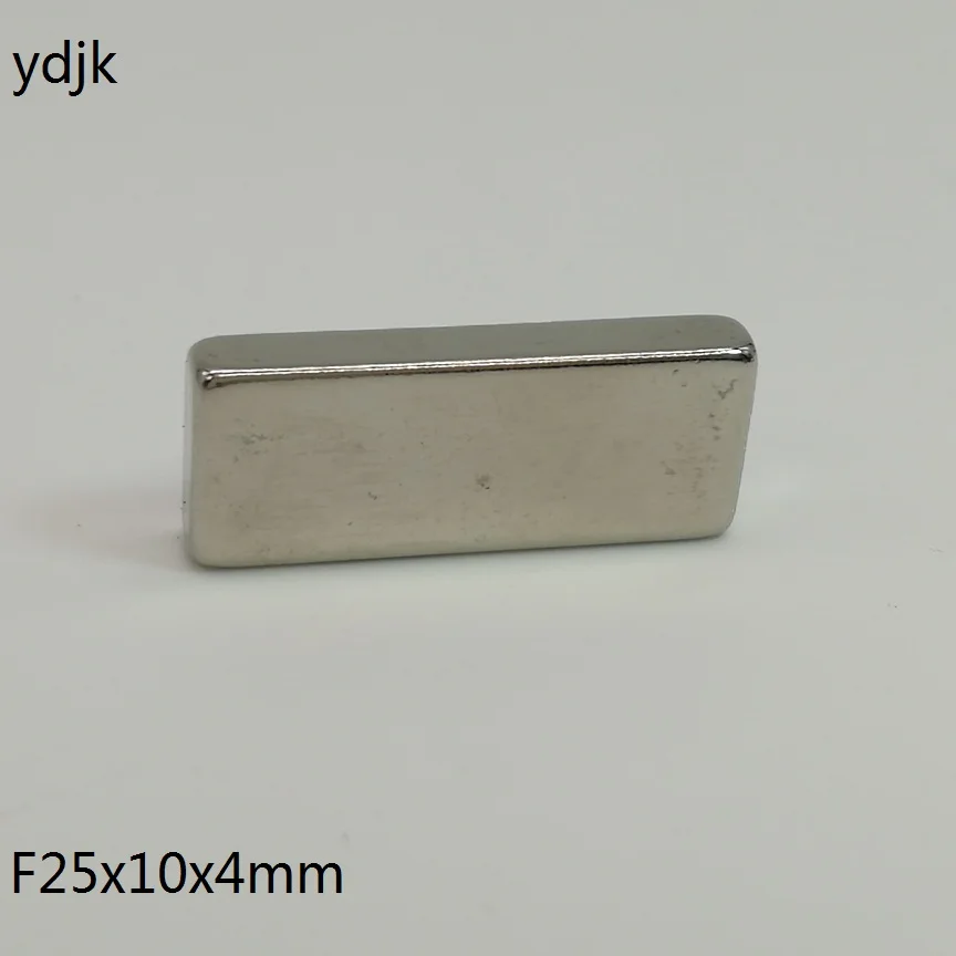10 шт./лот N35 прямоугольный магнит 25x10x4 супер сильный мм неодимовый 25*10*4 Неодимовый