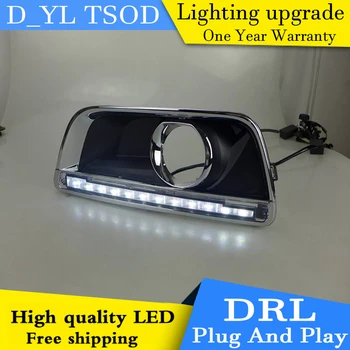 

For Chevrolet Chevy Malibu 2012-2014 Driving DRL with turn signal Daytime Running Light fog lamp Relay 12V Daylight car styling