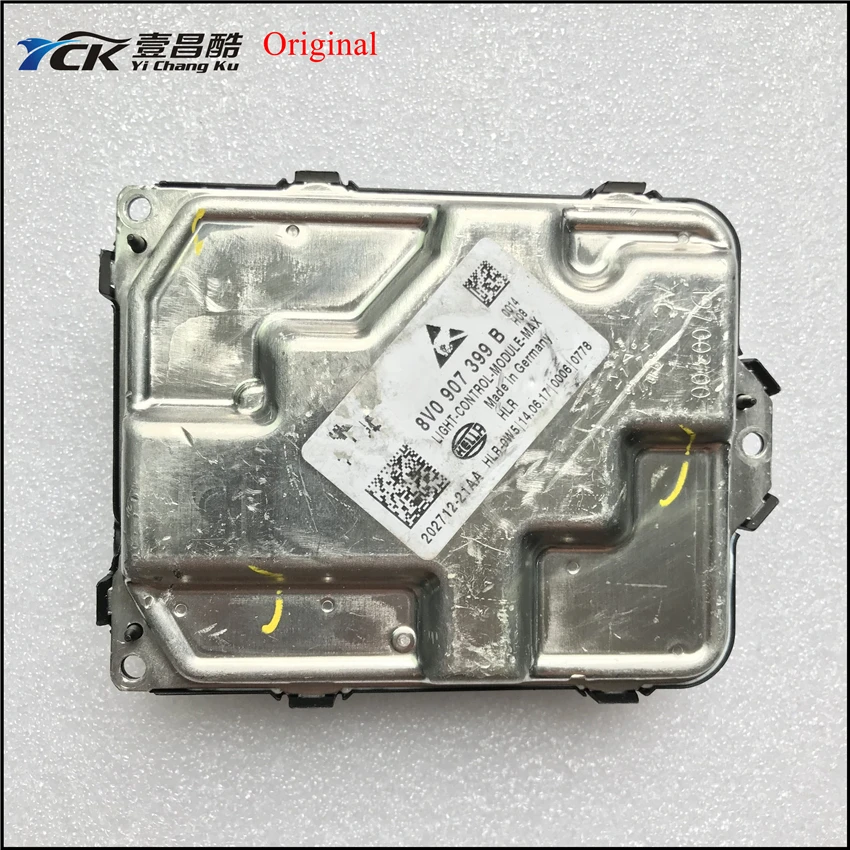 

1PC YCK Original 8V0 907 399 B LED Driver LED Headlight Control Unit 8V0907399B (Genuine and Used)