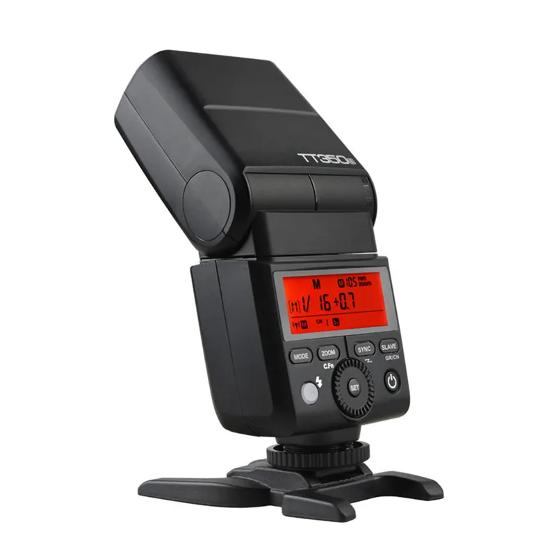 Беспроводная вспышка Godox TT350S Speedlite 2 4G Master & Slave 1/8000S HSS TTL для Sony A7II A7RII A7R + X1T S триггер