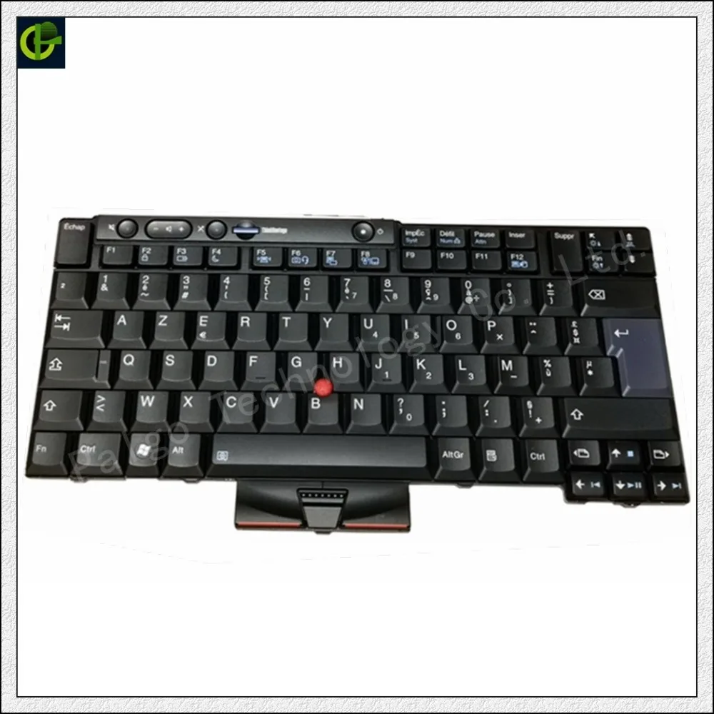 Новая Французская клавиатура Azerty для Thinkpad T410 T420 X220 T510 T510i T520 T520i W510 W520 T400S T410I T420I X220i
