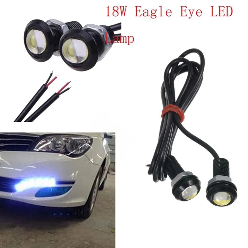 

1pcs 23MM Car Led Eagle Eye DRL Daytime Running Lights led 24v Backup Reversing Parking Signal Automobiles lamps #281060