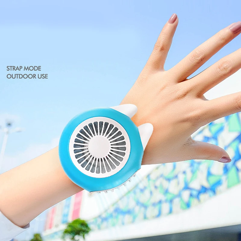 Mini Handheld Fan Ventilator USB Rechargeable Portable Watch Fan Desktop Cooling Air Cooler Fan For Outdoor Travel Office Home (15)