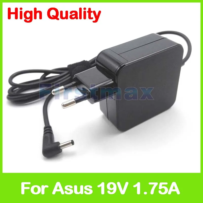 19V 1.75A 33W laptop AC power Adapter charger for Asus VivoBook R417NA R417SA S200E S200L X200 X200CA X200L X200LA EU Plug