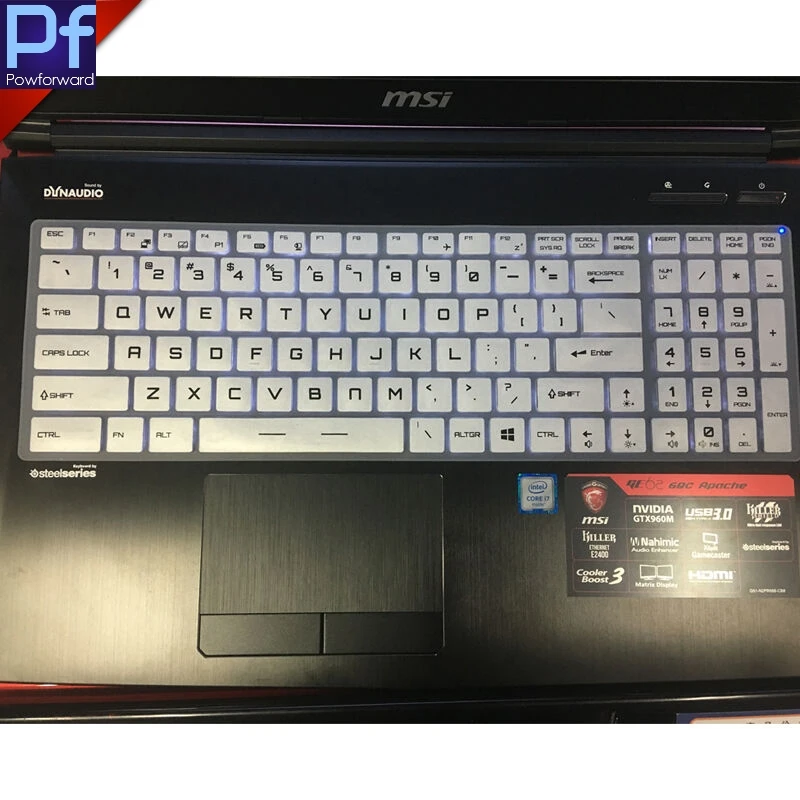 Игровой чехол для MSI GE63VR Raider/17 3 &quot GE73VR Raider Premium NB notebook 15 6 17 дюймов защитная крышка